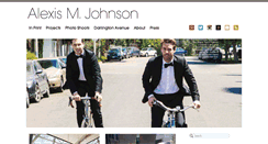Desktop Screenshot of alexismjohnson.com